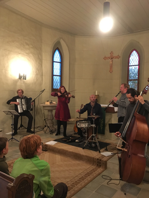 Band Foyal am 27.9.2019 in der Pechauer Kirche
