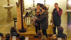 Vinatzer Trompete, Seul Harfe in der Pechauer Kirche